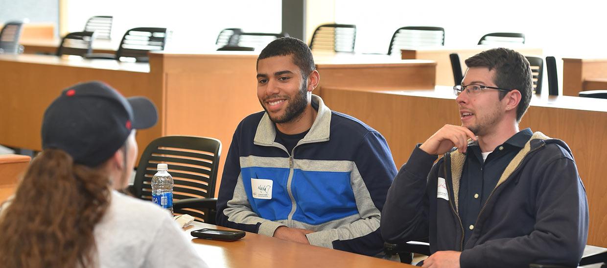 Students in the classroom